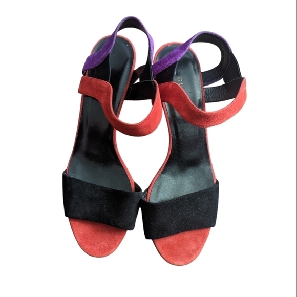 HP. Gucci Colour Blocked Sandals - Picture 2 of 12